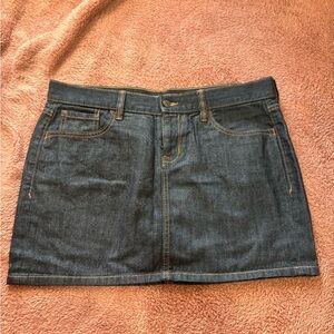 Denim Mini Skirt
